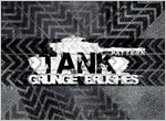 Tank Pattern Grunge Brushes